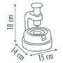 Smoby - Loisirs créatif - Recharges de 16 fleurs - Pour le Set de création d'objets décoratifs - Fabriqué en France