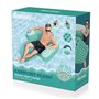 Fauteuil de piscine gonflable Bestway Comfort Plush 145 x 120 cm