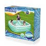 Bestway PISCINE RECTANGULAIRE 2.01m x 1.5m x 51cm - bleue