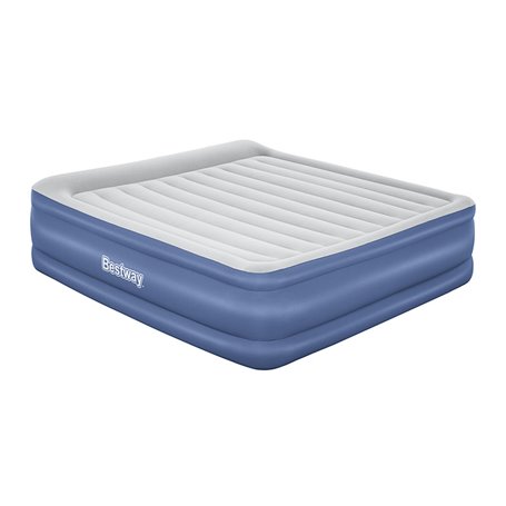 Bestway Lit gonflable matelas 2 places King en Tritech avec pompe électrique intégrée et revêtement antimicrobien 2