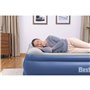 Bestway Lit gonflable matelas 2 places King en Tritech avec pompe électrique intégrée et revêtement antimicrobien 2,03 m x 1,93 