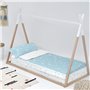 Housse de couette non rembourrée HappyFriday Basic Kids Little star Bleu 90 x 200 cm