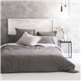 Housse de Couette HappyFriday BASIC Gris Lit 1 persone 155 x 220 cm