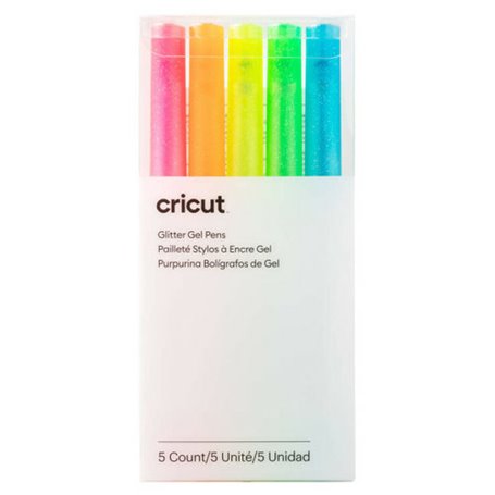 Stylos pour plotter de découpe Cricut GLITTER NEON Multicouleur 0