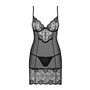 Chemise & String Alluria (L/XL) Obsessive Alluria Noir