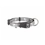 Collier pour Chien Trixie Silver Reflect Noir Gris M/L 35-55 cm