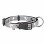 Collier pour Chien Trixie Silver Reflect Noir Gris M/L 35-55 cm