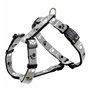 Harnais pour Chien Trixie Silver Reflect Noir Gris S/M