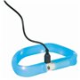 Collier à LED pour Animaux Trixie Flash USB Bleu M/L