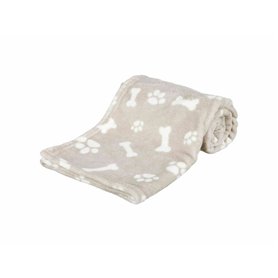 Couverture pour animaux de compagnie Trixie Kenny Beige Polyester 100 × 75 CM