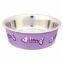 Mangeoire pour chats Trixie Acier inoxydable Ø 12 cm