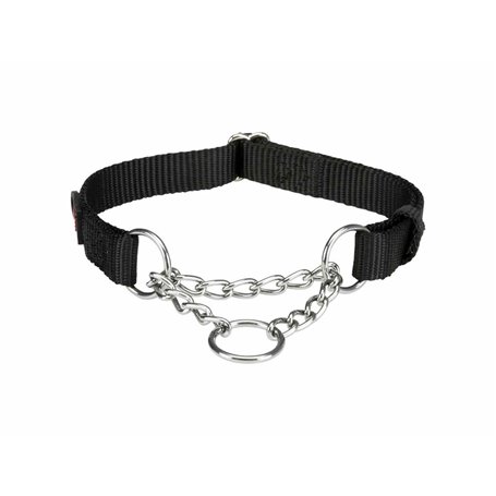 Collier de dressage Trixie New Premium Noir S/M 30-40 cm