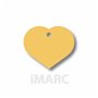 Plaque d'identification Imarc Heart Jaune