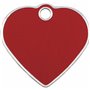 Plaque d'identification Imarc Heart Rouge