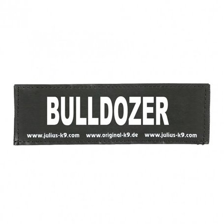 Étiquettes pour harnais Julius K9 BULLDOZER L