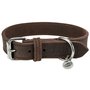 Collier pour Chien Trixie Rustic Brun foncé S/M 34-40 cm