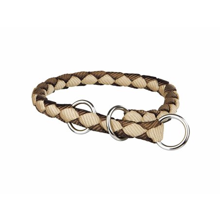 Collier pour Chien Trixie Marron Beige 25-31 cm 25 x 31 cm