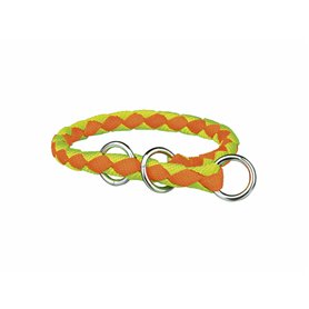 Collier pour Chien Trixie Vert Orange S/M 30-36 cm