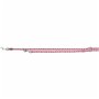 Laisse réglable pour chien Trixie Fuchsia S/M
