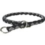 Collier de dressage Trixie Cavo Noir Graphite S/M 35-41 cm