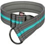 Collier d'entraînement pour chiens Trixie Fusion Graphite Azul Océano M S/M 28-38 cm