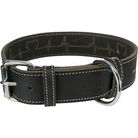 Collier pour Chien Trixie Heartbeat Noir L 47-55 cm