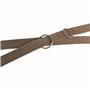 Laisse réglable pour chien Trixie Premium Noisette L/XL