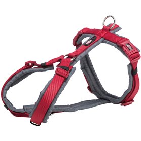 Harnais pour Chien Trixie Premium Trekking Rouge Graphite S