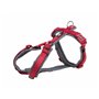 Harnais pour Animaux Domestiques Trixie Trekking Rouge Graphite L