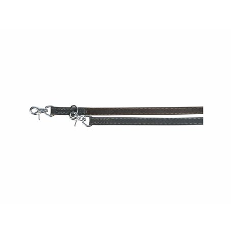 Laisse réglable pour chien Trixie Rustic Gris 2 m M/L