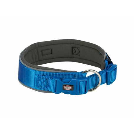 Collier pour Chien Trixie Premium Graphite Bleu de Colbat S/M 33-42 cm