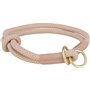 Collier d'entraînement pour chiens Trixie Soft Rope Rose S/M 40 cm