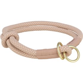 Collier d'entraînement pour chiens Trixie Soft Rope Rose L 50 cm