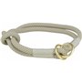 Collier d'entraînement pour chiens Trixie Soft Rope Gris Gris clair M 45 cm
