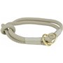 Collier d'entraînement pour chiens Trixie Soft Rope Gris Gris clair S 35 cm