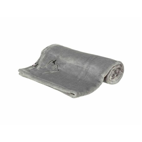 Couverture pour animaux de compagnie Trixie Nilay Gris Polyester 70 × 50 cm