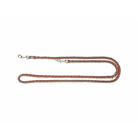 Laisse réglable pour chien Trixie Orange Graphite L/XL 2 m