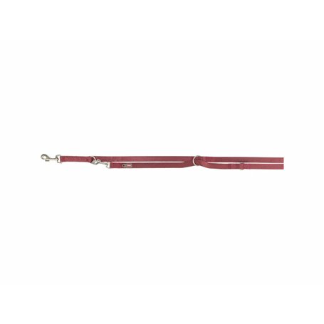 Laisse réglable pour chien Trixie Premium Rouge XS/S