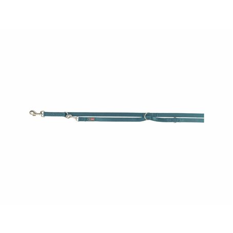 Laisse réglable pour chien Trixie Premium Bleu L/XL