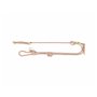 Laisse réglable pour chien Trixie Soft Rope Rose L L/XL