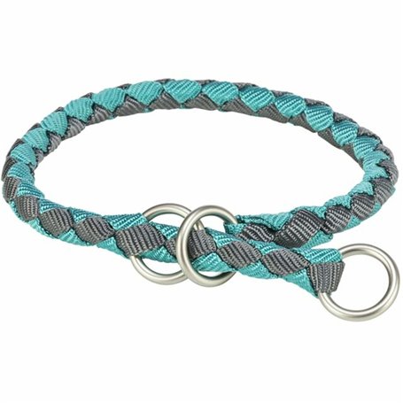 Collier de dressage Trixie Cavo Graphite Bleu clair L/XL 52-60 cm