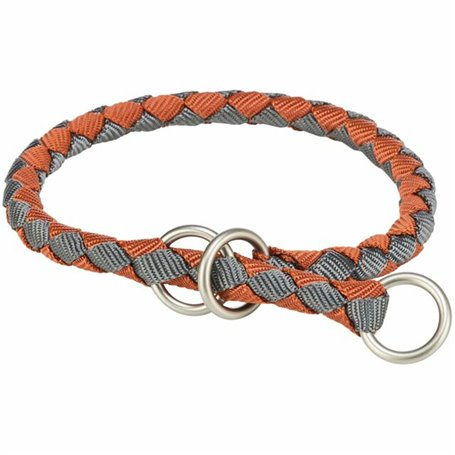 Collier de dressage Trixie Cavo Orange Graphite M/L 43-51 cm