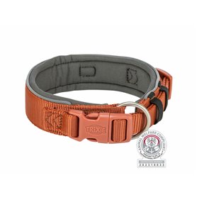 Collier pour Chien Trixie Premium Orange Graphite M/L 40-48 cm