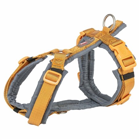 Harnais pour Chien Trixie Premium Trekking Graphite Curry XS/S