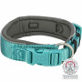 Collier pour Chien Trixie Premium Graphite Bleu clair M/L 40-48 cm