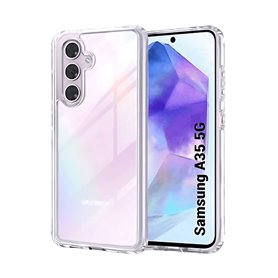 Protection pour téléphone portable Samsung Galaxy A35 5G Transparent