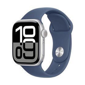 Montre intelligente Apple Series 10 GPS Argent 1,77" Montre intelligente Apple Series 10 GPS Argent 1