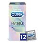 Préservatifs Invisibles Extra Lubrifiés Durex Invisible (12 uds)