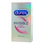 Préservatifs Invisibles Extra Lubrifiés Durex Invisible (12 uds)