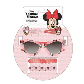 Lunettes de soleil Unisexe Minnie Mouse Enfant 15 x 17 x 2 cm